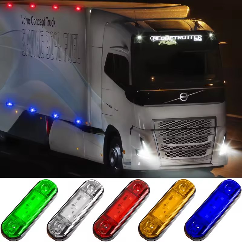 Superbleds Factory Price 12V 24V LED Marker Lights Led Lamps Side Tail Light LED Side Marker Lamp Truck Trailer Accessories