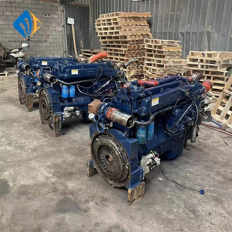 Trucks Used Bus Engine Used for Weichai Diesel Engine Wp12 375E40 375 Used Yutong Howo Engine Parts
