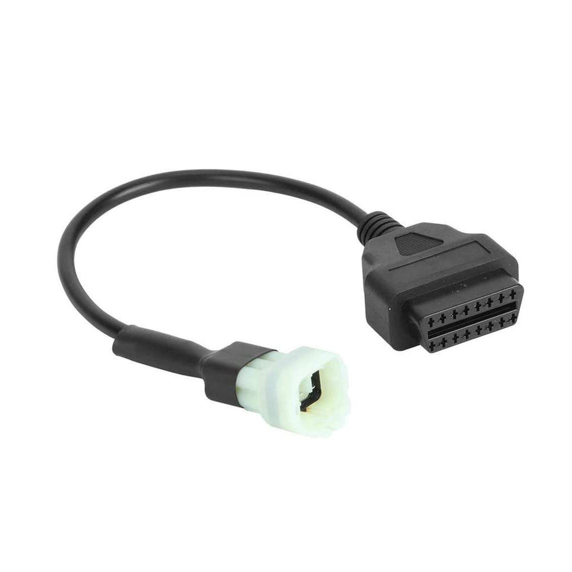Motorcycle Diagnostic Adapter Cable Obd2 6 Pin to 16 Pin OBD2 Engine Fault Diagnosis Detector Tool Accessory Fits