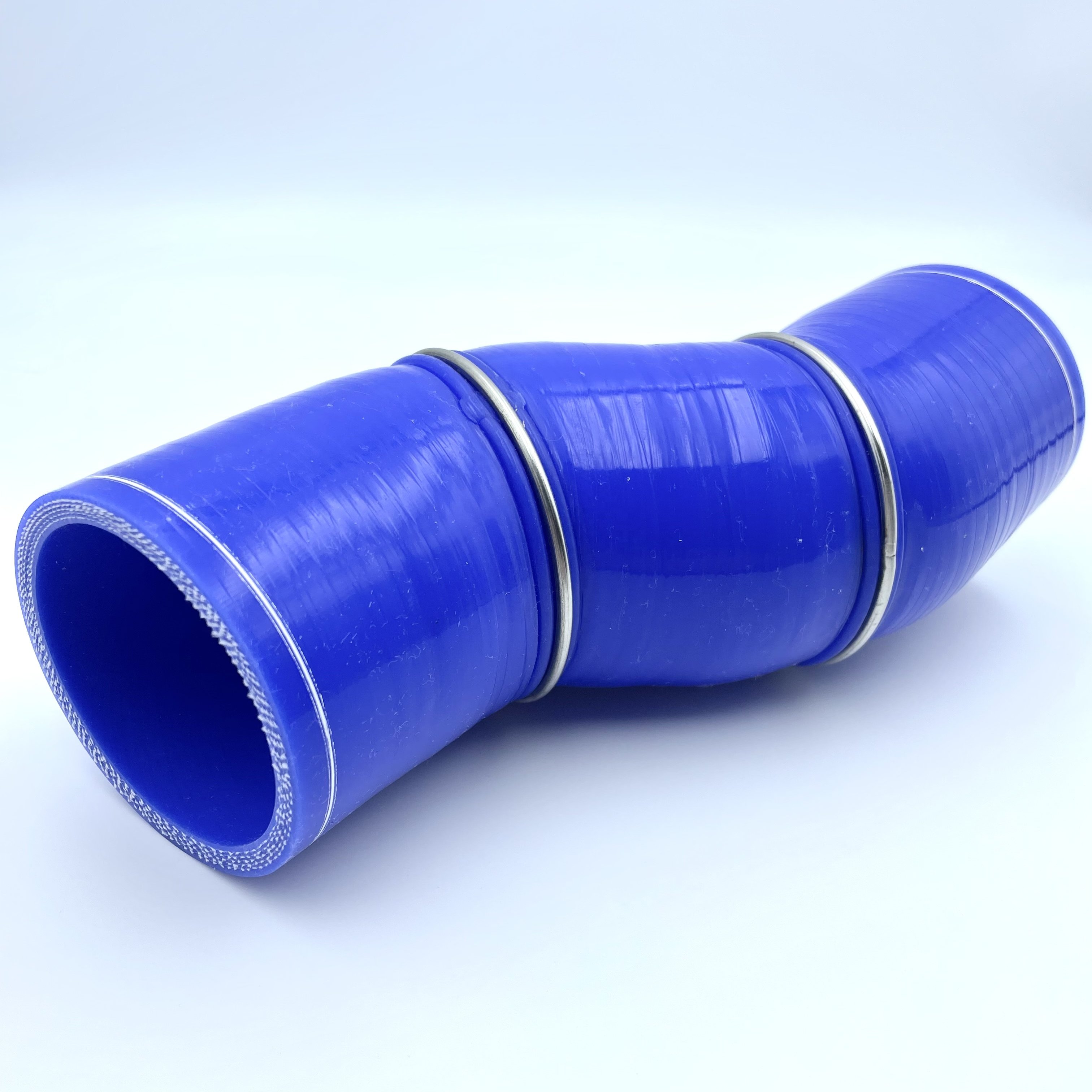 Turbo Water Hose Set in Black Silicone Rubber for Bus Engine Car Parts NBR Moulding Processing Service Custom Cutting Included