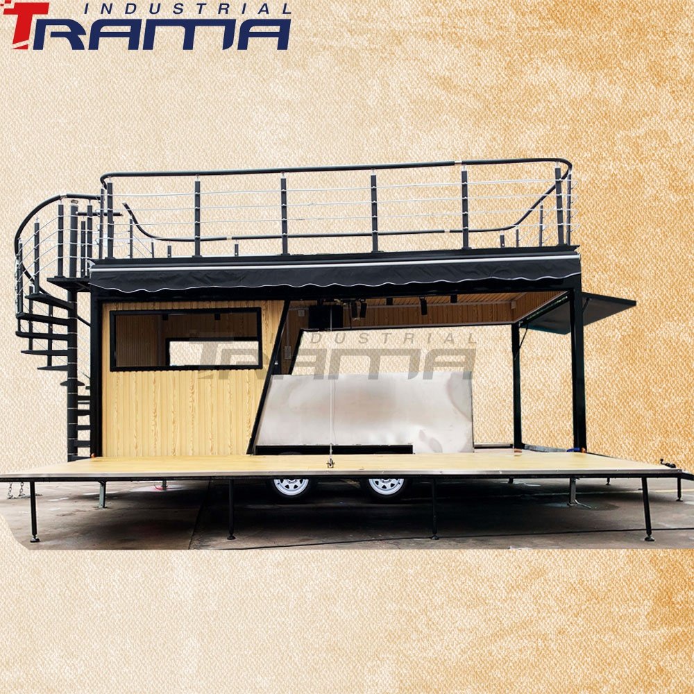 Gasoline Food Truck Vintage New Design Food Kiosk Mobile Car Coffee Van Big Bakery Bus Hot Dog Ice Cream Cart