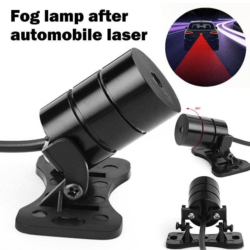 Universal Anti Collision Car Led Laser Tail Light for Motorcycle Vehicle Auto Fog Lamp for Tail Safety Fog Warning Light