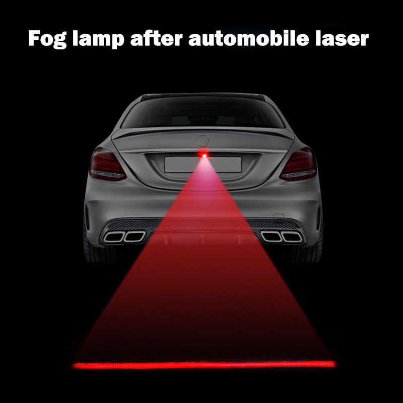 Universal Anti Collision Car Led Laser Tail Light for Motorcycle Vehicle Auto Fog Lamp for Tail Safety Fog Warning Light
