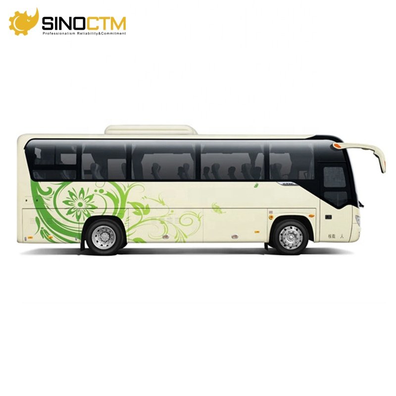 China 45 Seats School Bus Diesel Engine Luxury Tour Passenger Coach Bus for Sale