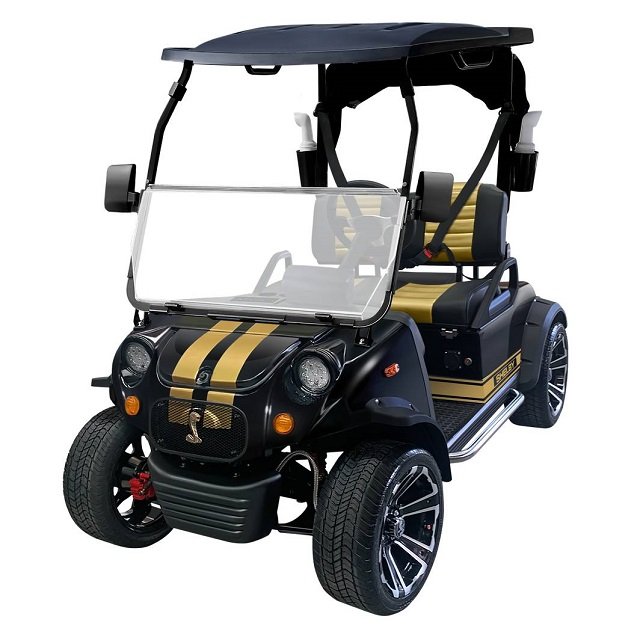Top Quality Electric Sightseeing Bus 4 Seater Battery Operated Golf Cart New-energy Electric Vehicle Hunting Cart
