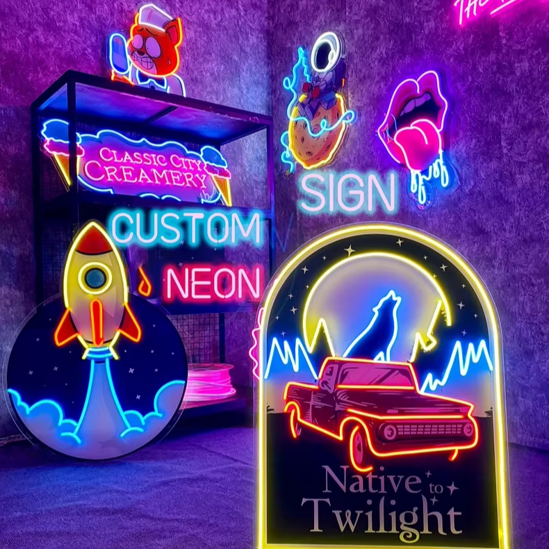 Neon Bar Sign Custom Last Name Neon Reception Sign Led Lights Neon Illuminated Sign Wedding Wall Logo