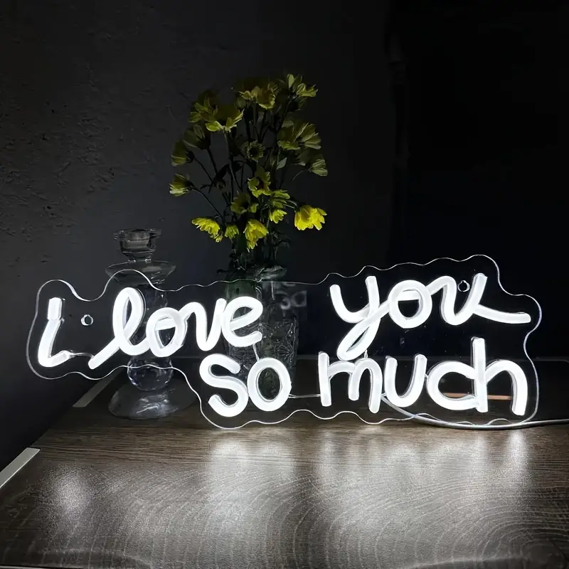 Dropshipping Free Design Custom Led Neon Light No MOQ for Bedroom K-Mico-welcome Party Home