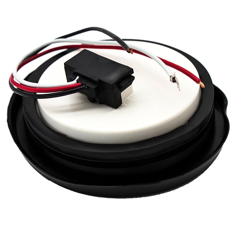 4" Round 12 LED Trailer Tail Lights with Plug-equipped Harness 4 Inch 12 Led Stop Turn Tail Lights Brake Trailer Lights