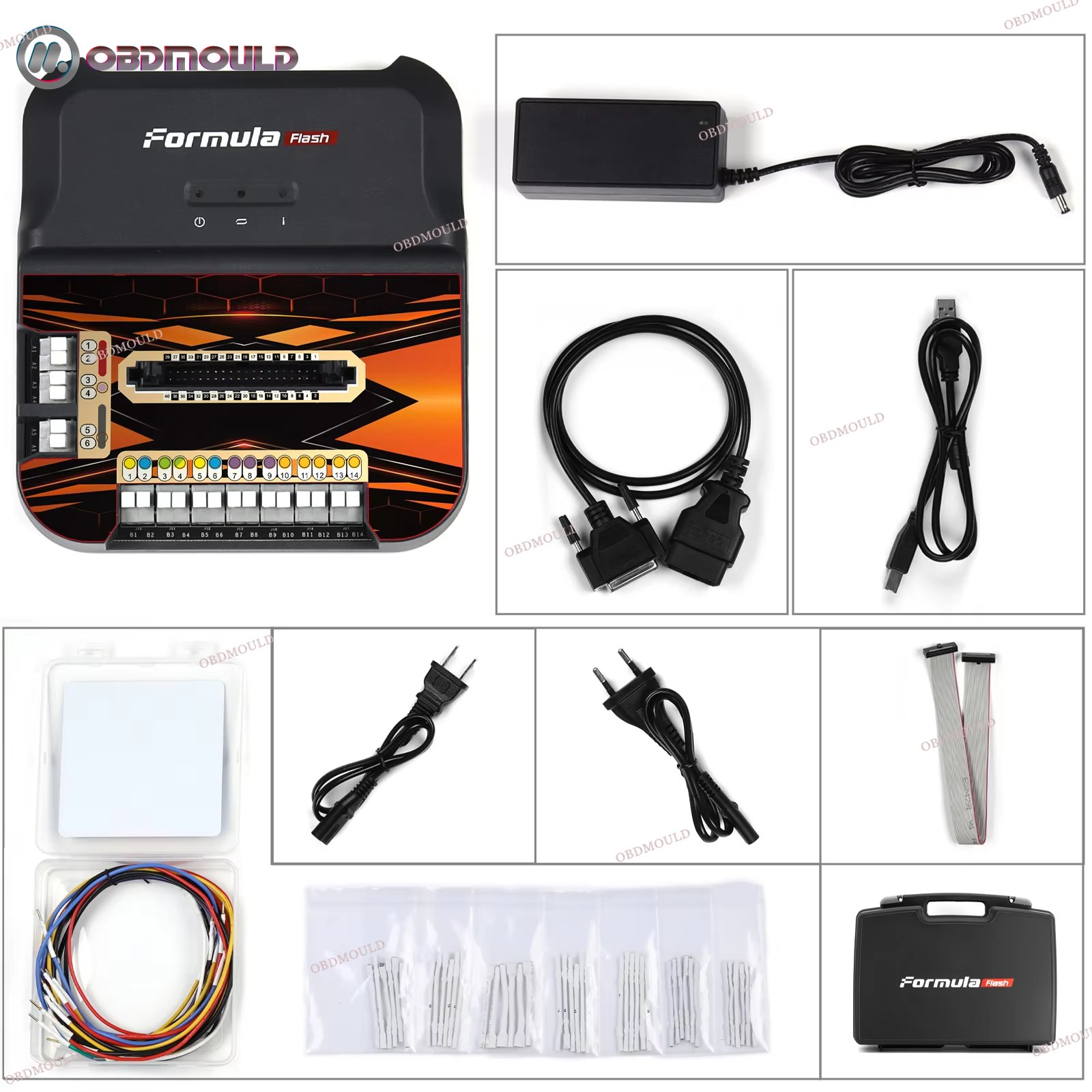 2024 FormulaFLash ECU TCU Chip Tuning Programmer Supports Bench Boot Mode Read Write EEPROM / FLASH MD1CS018 MD1CS016