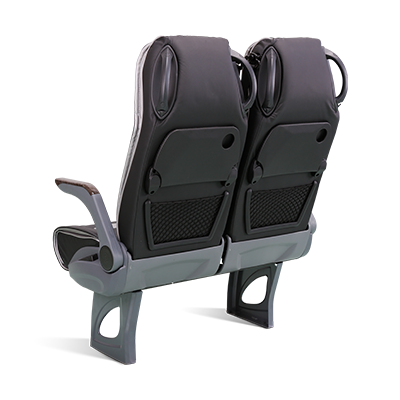 Superlative VIP Car Leather Passenger Bus Seats Comfortable Footrest Highly Recommended Bus Accessories Manufacturing Purpose