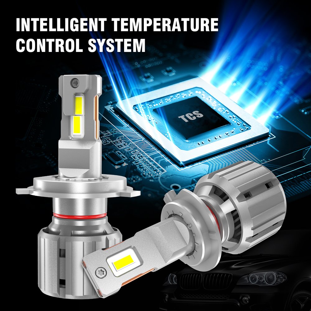 High Quality X20 CANBUS LED Headlight Bulbs H4 H13 9007 H7 H11 9005 9006 With G-XP Chips 12000LM Copper Tube LED Headlight Kit