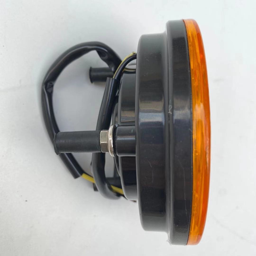 Waterproof Round LED Trailer Bus Stop Reverse Indicator Tail Lights Rear Lamps WJC-H-15-2