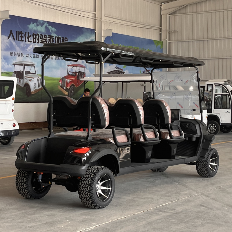 Street Legal Club Car Golf Buggy 6 Seat Mini Lithium Golf Cart High Speed Hunting Car