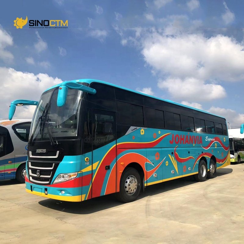 Competitive Price Euro 2/3/4/5 Emission Standard 14M diesel Engine 72seats coach Bus