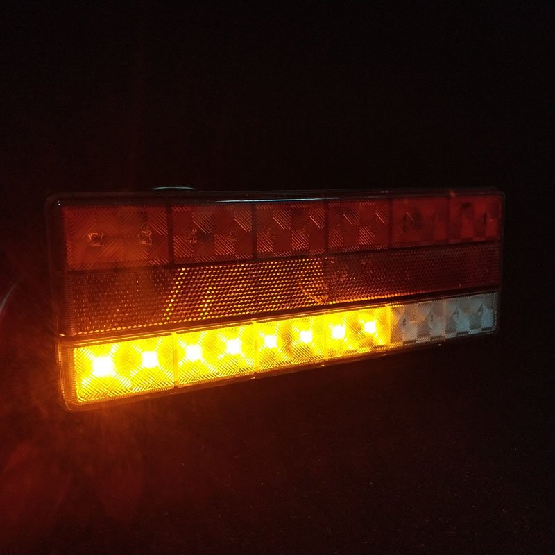 Tail Brake Turn signal Reverse Rectangle Combination Tail Lamp