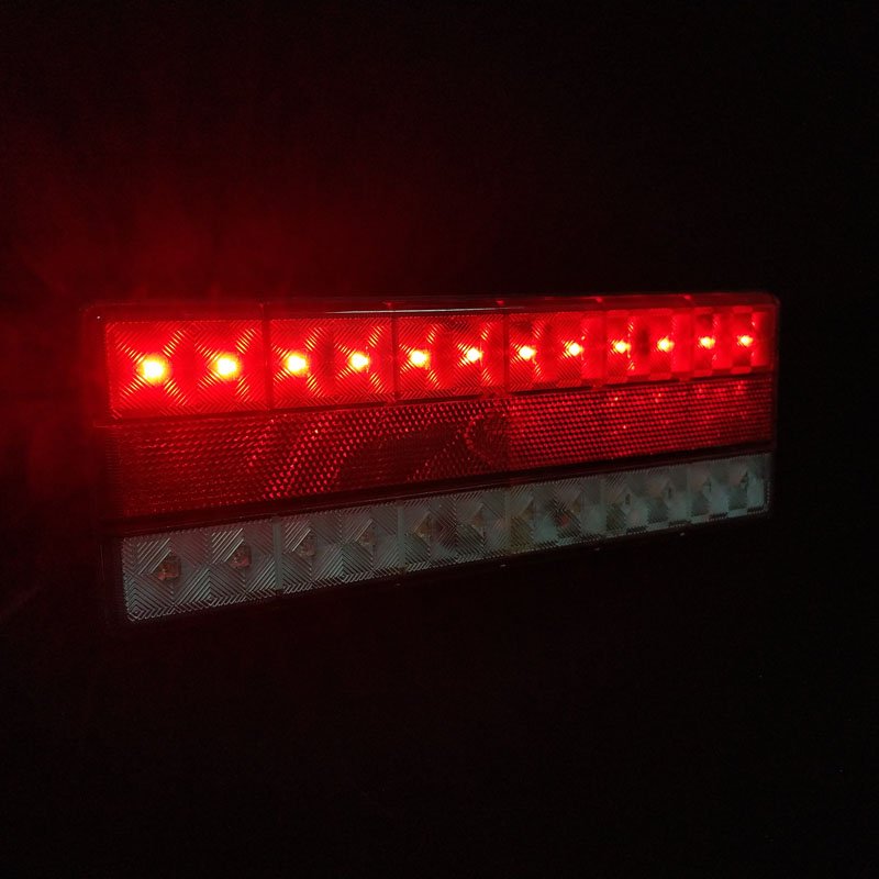 Tail Brake Turn signal Reverse Rectangle Combination Tail Lamp