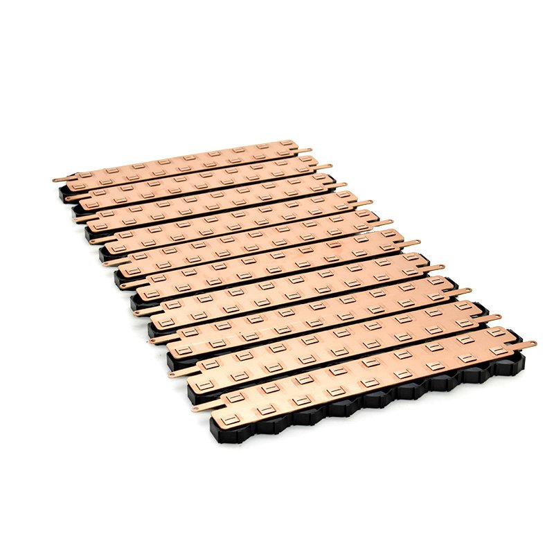WELLGO Custom Copper 18650 Busbar 2p 21700 Spot Welding Tab Copper Nickel Battery Pack Accessories