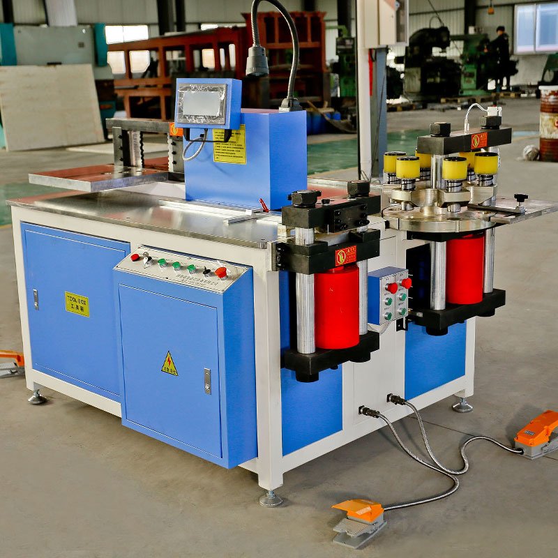 New Multi-function Hydraulic Busbar Processor Cnc Copper Busbar Machine Copper Busbar Dobladora Barras Cobre