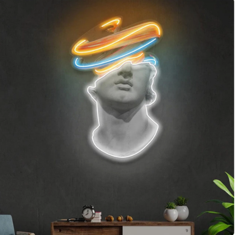 Custom Led Neon Sign Art Anime Character Led Neon Sign Light Anime Neon Light Led for Wall Decoration
