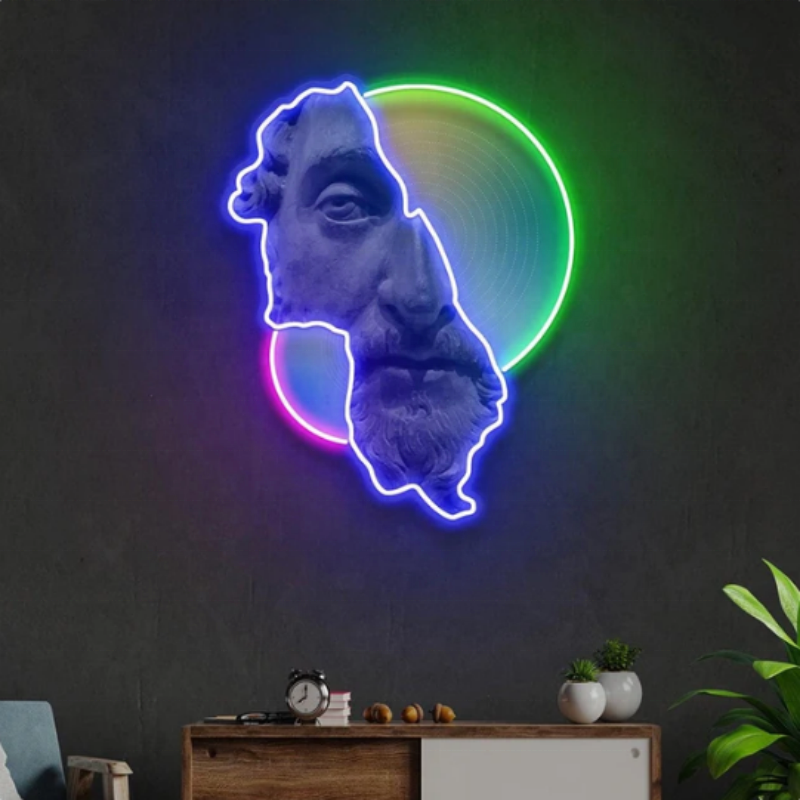 Custom Led Neon Sign Art Anime Character Led Neon Sign Light Anime Neon Light Led for Wall Decoration