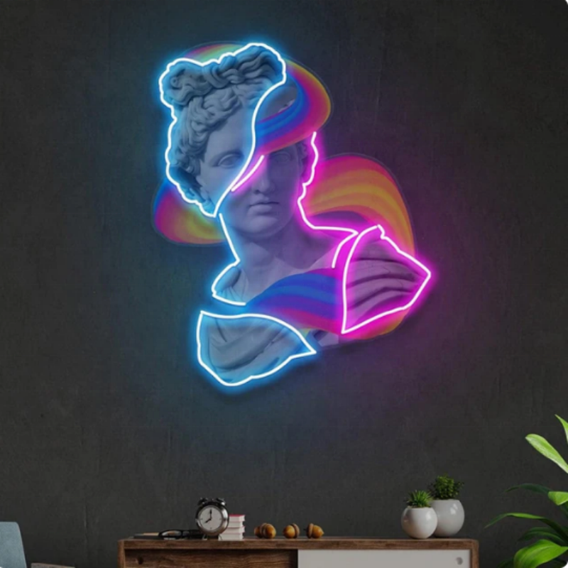 Custom Led Neon Sign Art Anime Character Led Neon Sign Light Anime Neon Light Led for Wall Decoration