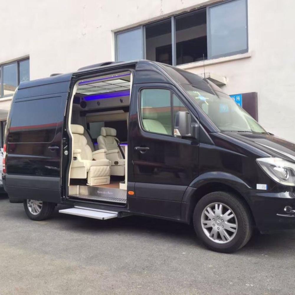 CE Certification Electric Aluminum Van RV Sliding Step Entry Door Slide Foot Step for Caravan Travel Trailer Motorhome Camper