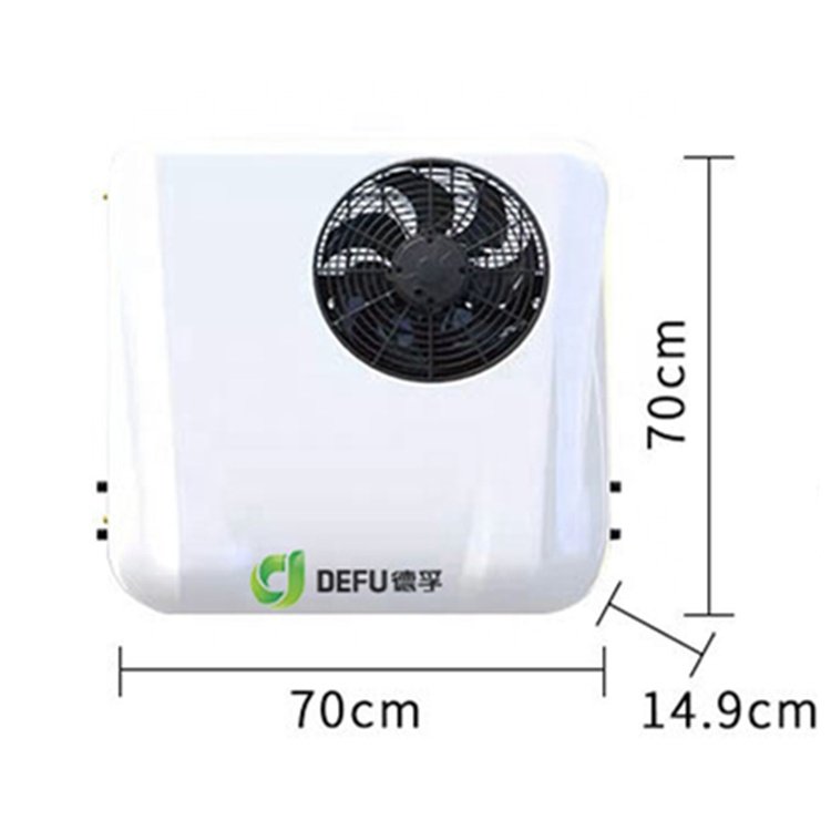 Motorhome Parking Cooler 24V Bus Truck Van 12 Volt 12v Roof Top air Conditioner for RV