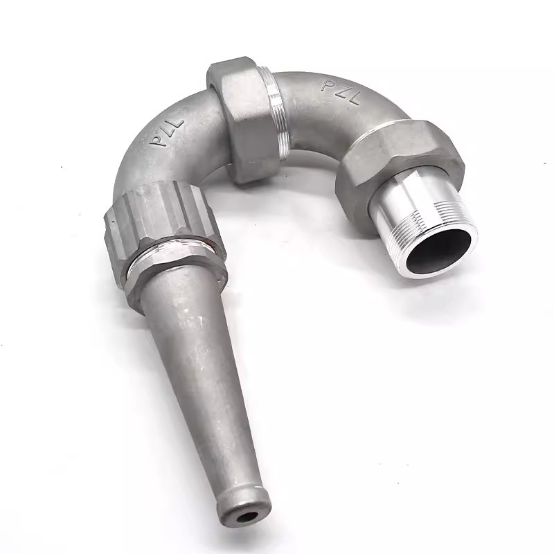 Sprinkler Truck Nozzle Three Turns Before Washing and Sweeping Car Accessories Bend Nozzle