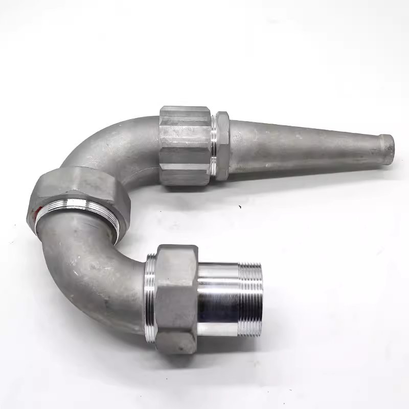 Sprinkler Truck Nozzle Three Turns Before Washing and Sweeping Car Accessories Bend Nozzle