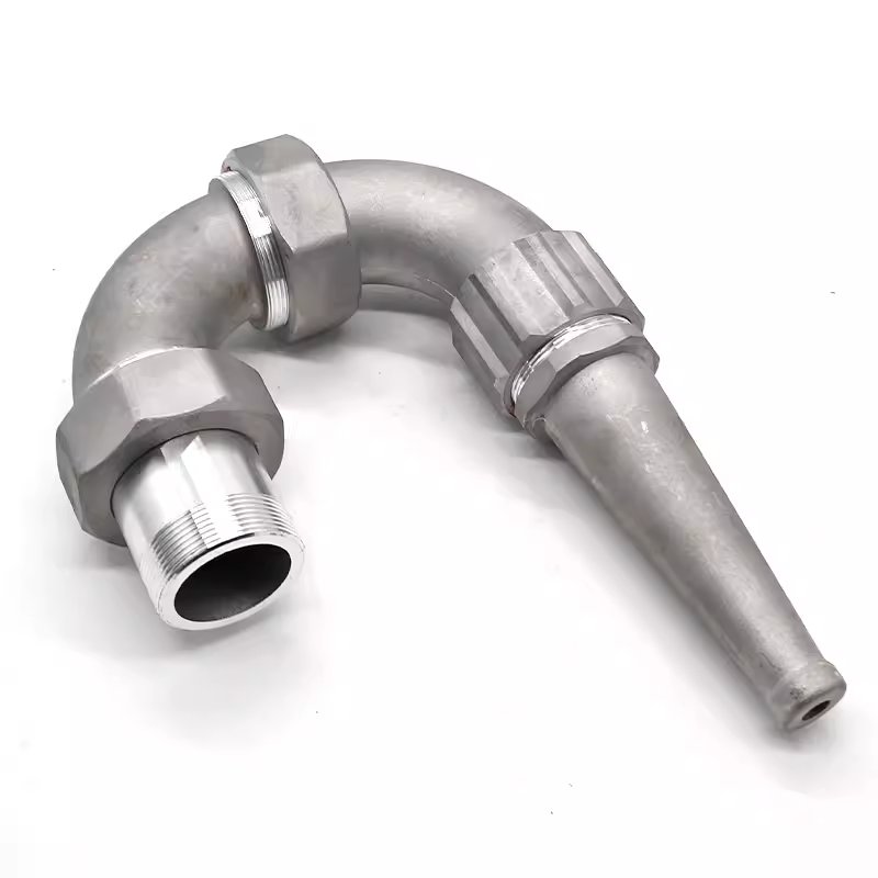 Sprinkler Truck Nozzle Three Turns Before Washing and Sweeping Car Accessories Bend Nozzle