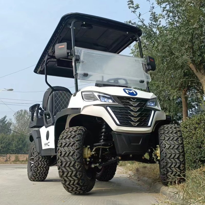Chinese High Quality 4WD 4 Seat 4 Wheel Mini Small Electric Utility Vehicles Classic Cars Club Bus Scooter Golf Carts