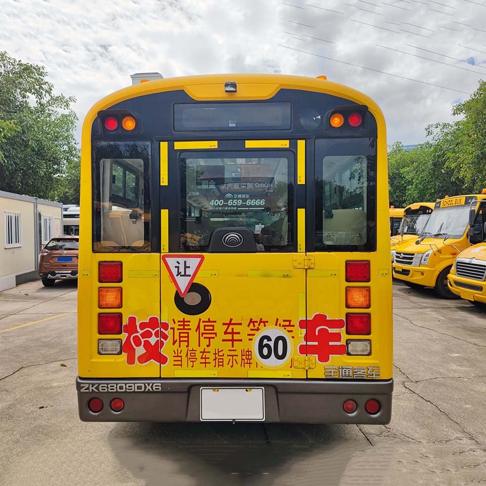 Yellow Color City School Bus First Choice China Professional Brand International School Bus EURO 2 for Sale