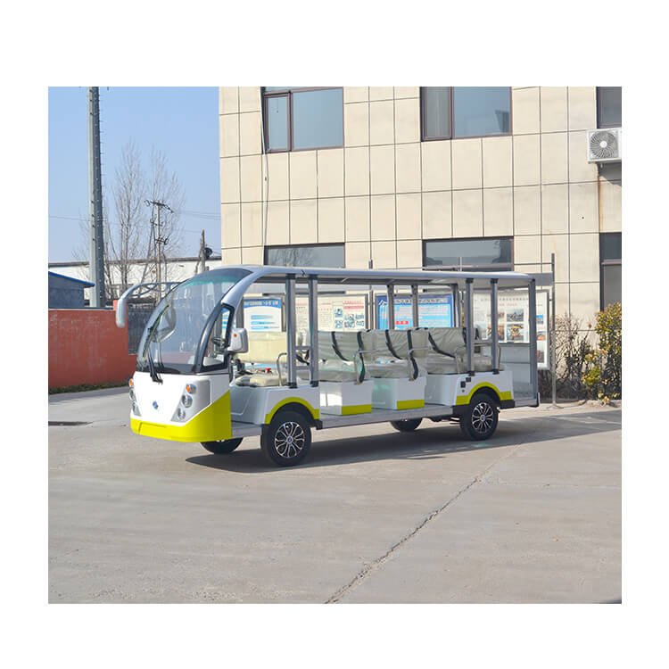 Golf Carts Electric Golf Cart with 48V5KW AC Motor Various Color Sightseeing Bus for Club