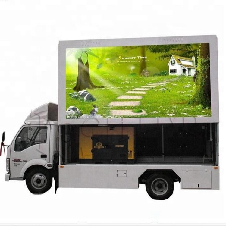 Light Mobile LED Advertisement Van Truck