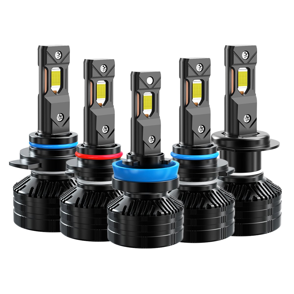 9005 H11 LED Bulb 45000 LM HB3 D2 D5 CAR Light 4575 CSP Chip 6000K Cool White 250w SUPER BRIGHT LED Car Accessories Ledheadlight