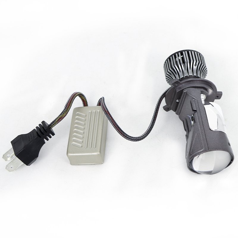 High Power 120w Bi Led Projector Headlight H4 Led Headlight Super Bright White Focos Led Para Led H4 Canbus Led Light Car