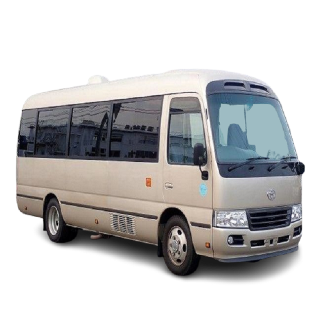 30 Seats Used Toyota Coaster Bus With Diesel Engine / Used Toyota Coaster SPG-XZB70 Minibus for Sale