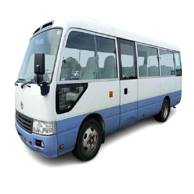 30 Seats Used Toyota Coaster Bus With Diesel Engine / Used Toyota Coaster SPG-XZB70 Minibus for Sale