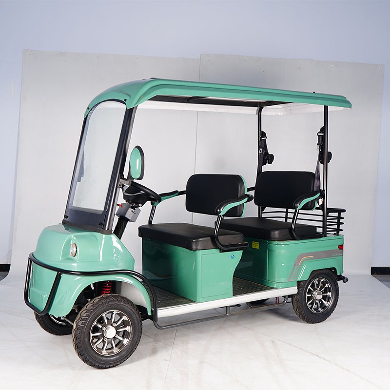 Mini Bus Wholesale 4 Wheel Open Body Electric Four Wheeler 60V Voltage Mini Golf Cart