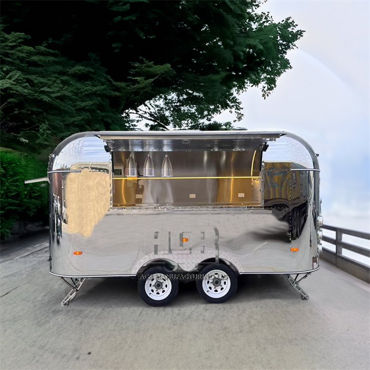 Best Selling Coffee Mobile Mini Truck Food Truck Burger Mobile Bar Coffee Cart Icecream Fast Trailer Bus for Wholesale