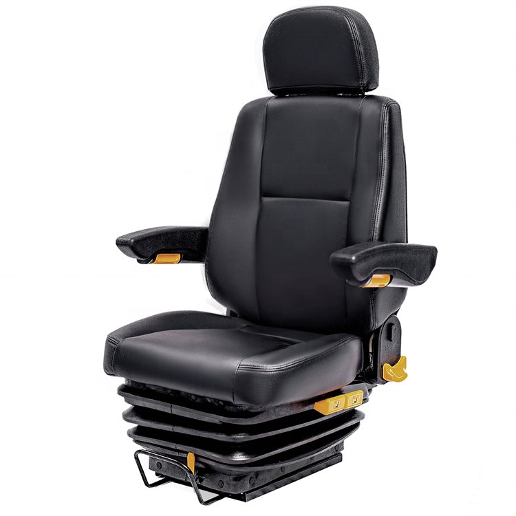 Pneumatic Wheel Loader Air Suspension seat for backhoe tractor buses