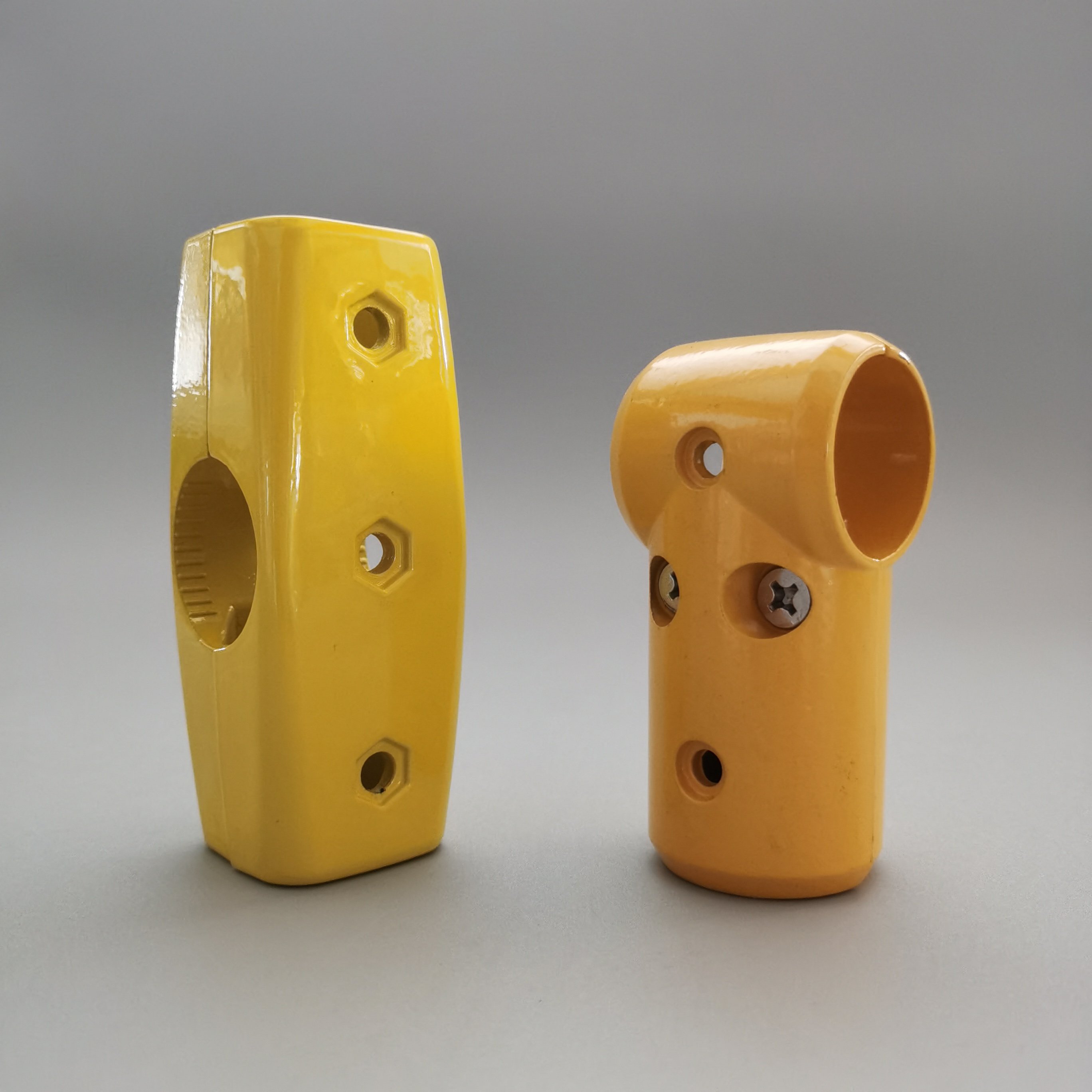 Bus Train Subway Accessories Parts Grab Rail Fittings Connection Joint Glass Clamp for Handrail Tube Pipe
