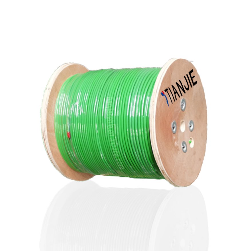 KNX Cable 2*2*0.8mm Solid Copper Shielded Low Smoke Non Halogen ROHS Compliant CPR Class Eca