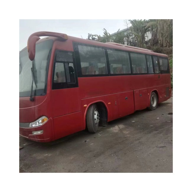 Luxury coach Emei 6898 Bus Second Hand coach City Bus Touring for Ghana