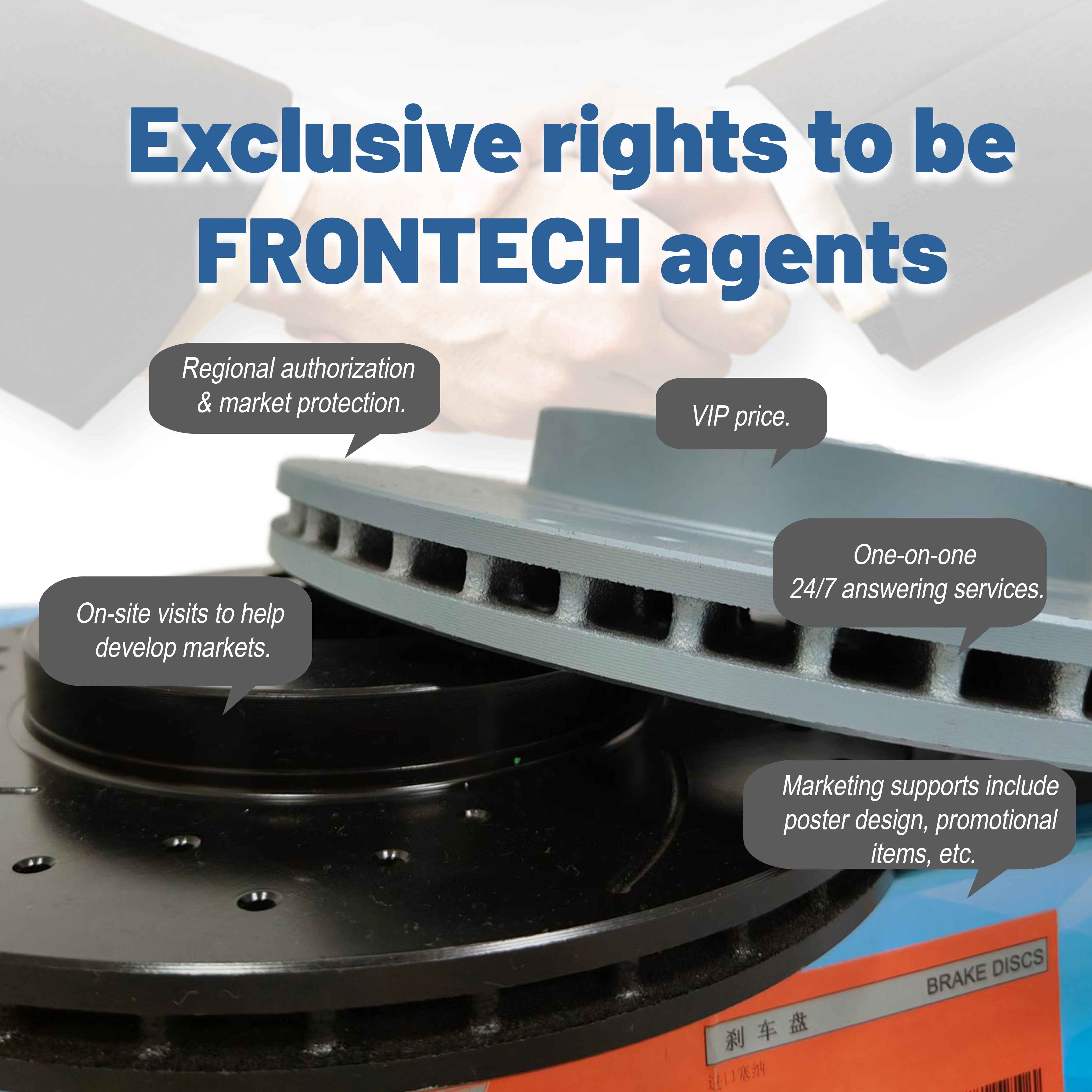 Frontech Oem for toyota mitsubishi Pajerov98 Golf Mk5 gti Brake Discs for Odyssey 2010 Taladro toyota prius 2004