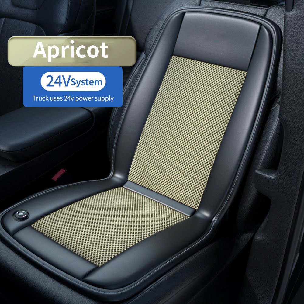 Anjuny Car Accessories Breathable Seat Cushion Cooling Car Seat Covers Air Cooling Fan Seat Cushion