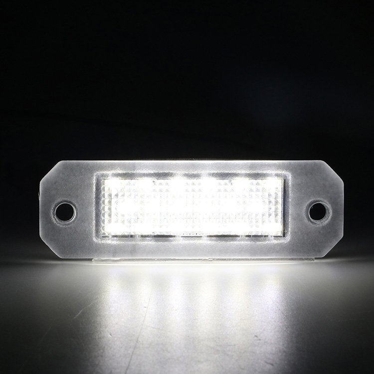 2x 7H0827740 T5 T6 White LED Rear License Plate Bulb Light for VW Transporter Caravelle Multivan T5 T6 2003-2019 Caddy 2004-2017