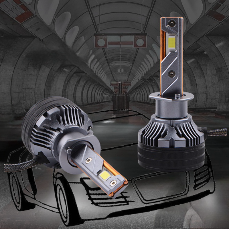 High Power 200W Canbus Led Headlight CSP 3570 Chip H7 H11 H4 9005 9006 Car Headlamp