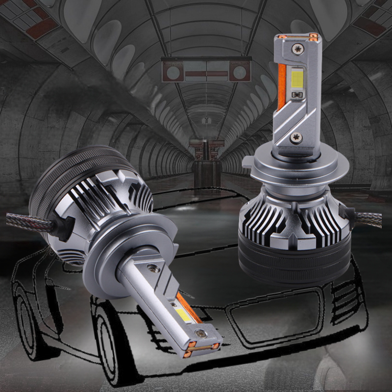 High Power 200W Canbus Led Headlight CSP 3570 Chip H7 H11 H4 9005 9006 Car Headlamp