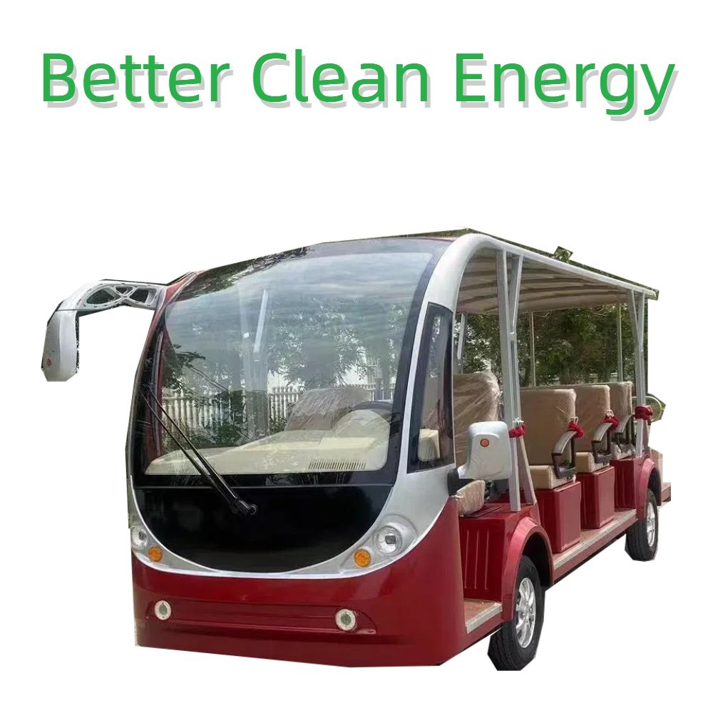 BeteTek Sightseeing Tourist Electric 8 10 11 20 23 Seats Bus Passenger Shuttle Bus Electric Car